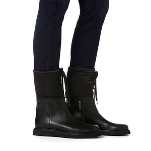 Aquatalia~ Camillia Shearling Lined Leather Boots